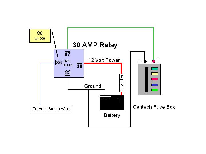 53 Horn Relay 4 Pin Wiring Wiring Diagram Plan